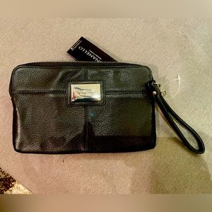 Tignanello Black Wristlet